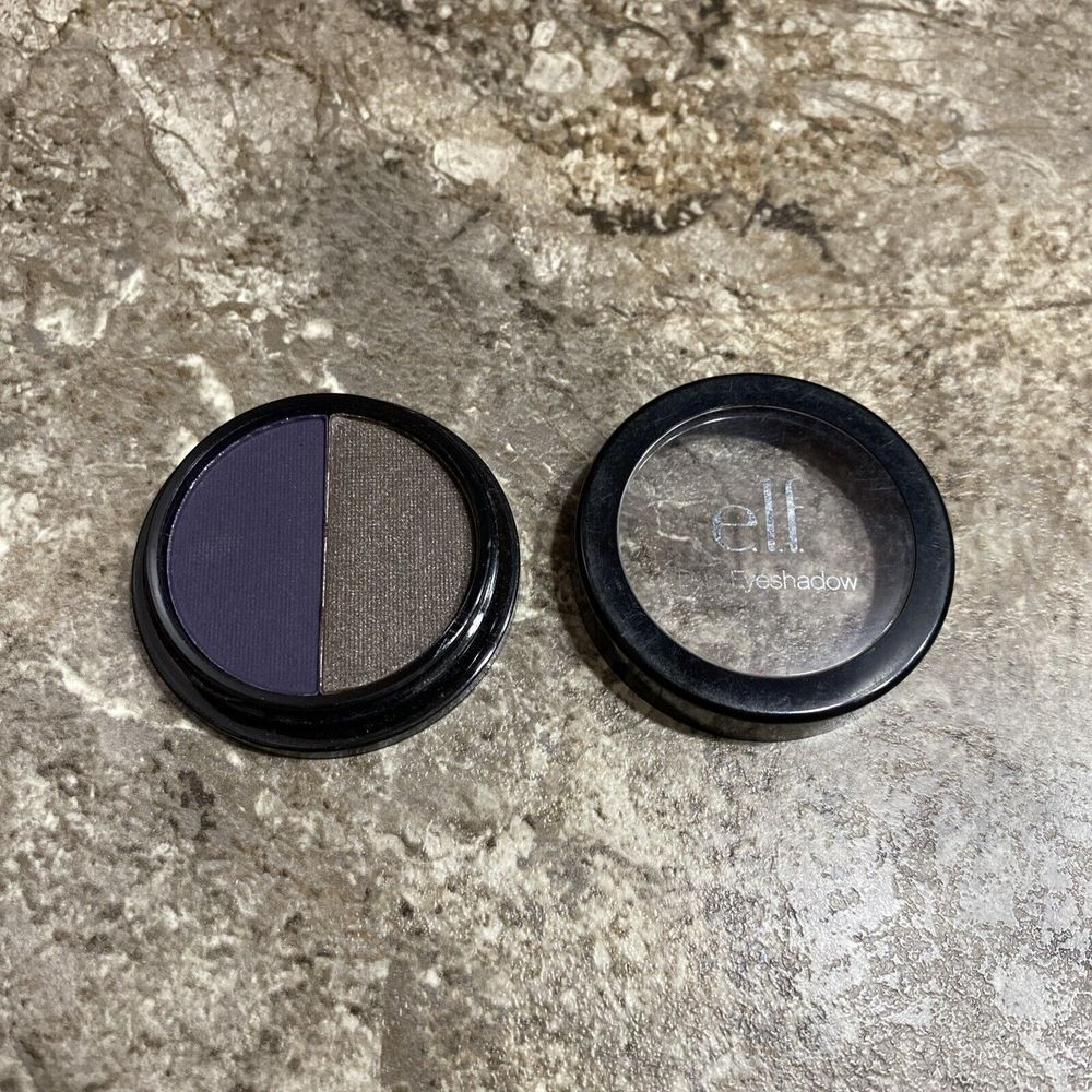 Elf e.l.f. Duo‎ Eyeshadow #: 33049E-3, #: 5D01AL Gray Purple